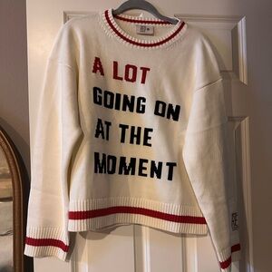 Taylor Swift A Lot Going On at the Moment Sweater - Medium